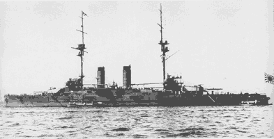 Броненосец "Кашима"
