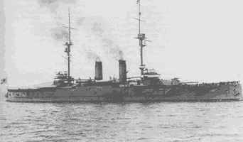 Броненосеца "Кашима"