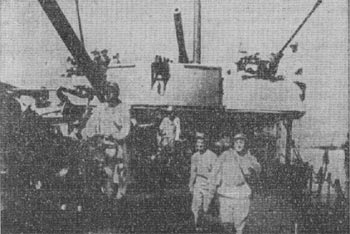 Боевая тревога на эсминце «Незаможник».